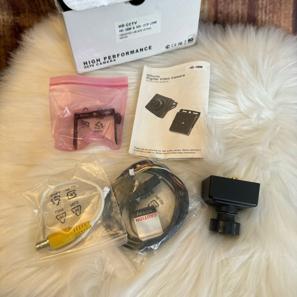 HD CCTV Digital Video Camera HD 38 mm Black - Picture 9 of 11